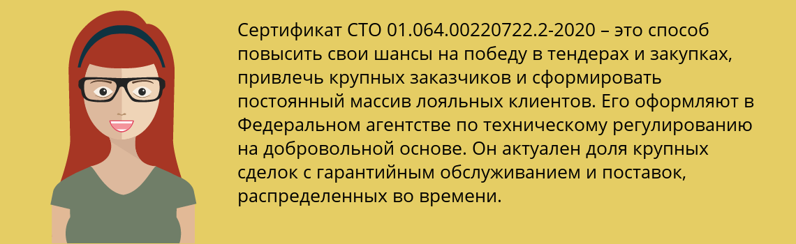 Получить сертификат СТО 01.064.00220722.2-2020 в Вилючинск